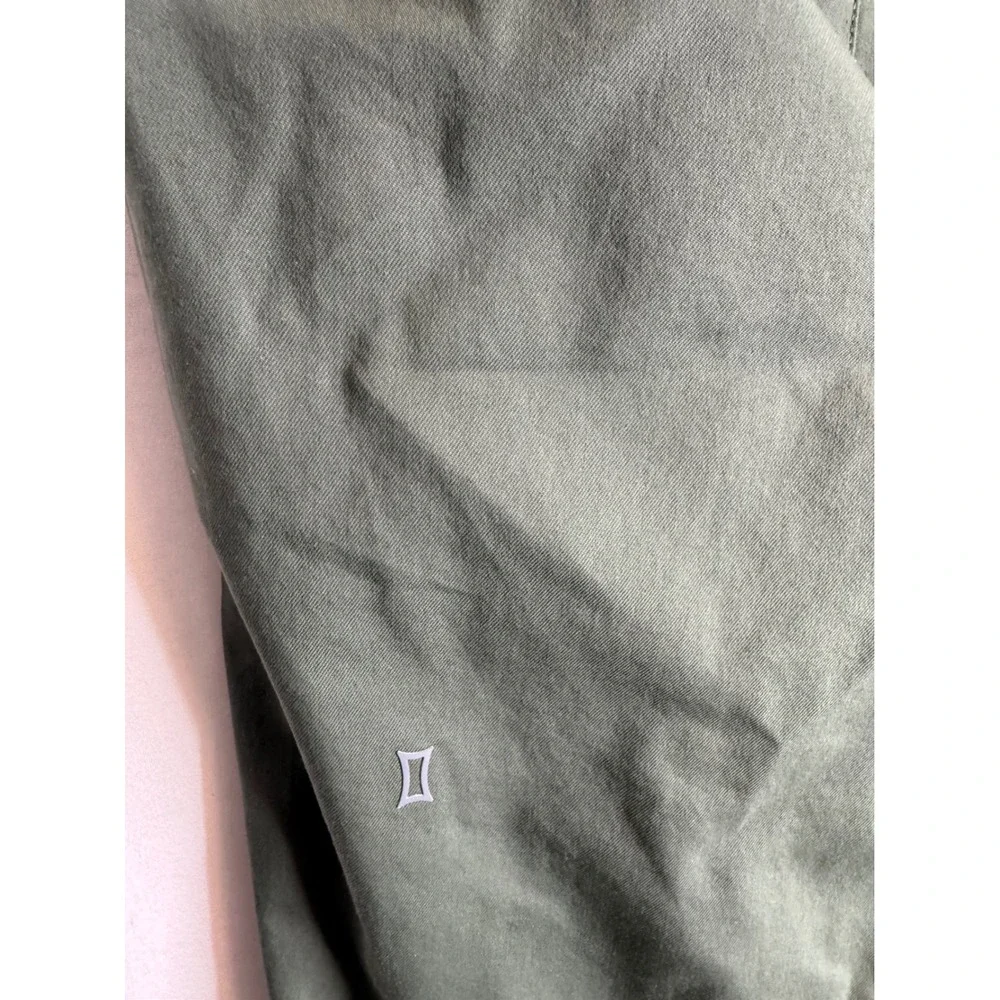 Kit and Ace Mens Navigator Stretch Trousers Olive Green Tapered Pants Size 30X29